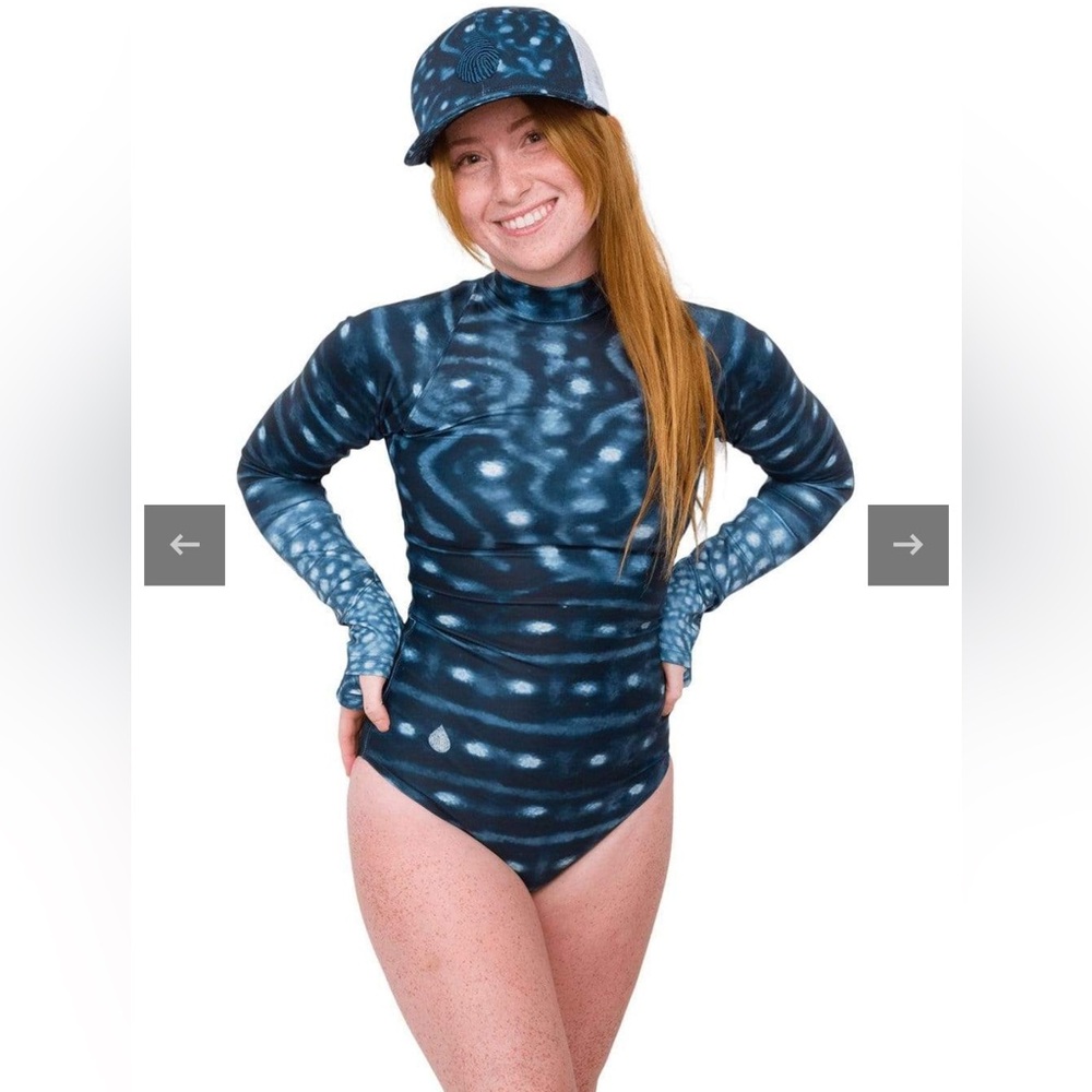 Waterlust Whale Shark Warrior Sun Suit